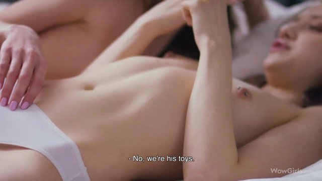 Превью Лесбиянки после мастурбации кайфуют от члена своего приятеля № 35643