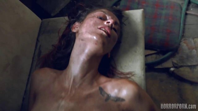 Превью Девушка-монстр грязно трахается с мужиком в сарае № 39278